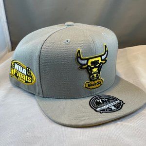 Mitchell & Ness Men's Hat Chicago Bulls 1998 NBA Finals Fitted Size 7 5/8 NEW